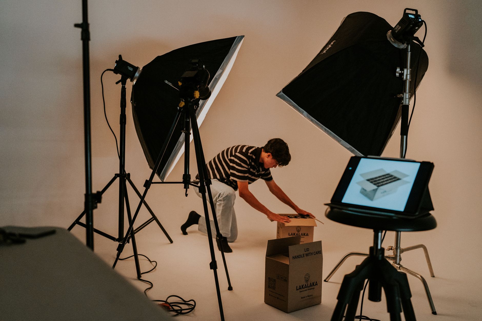 Product studio setup