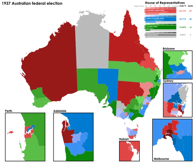 Élections fédérales australiennes de 1937