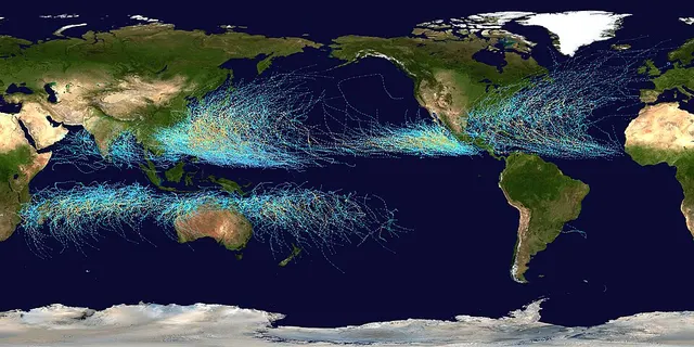 List of the wettest tropical cyclones by country