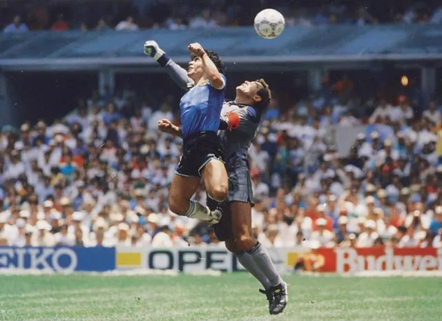 The hand of God