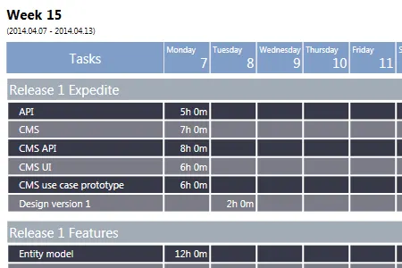 Timesheet