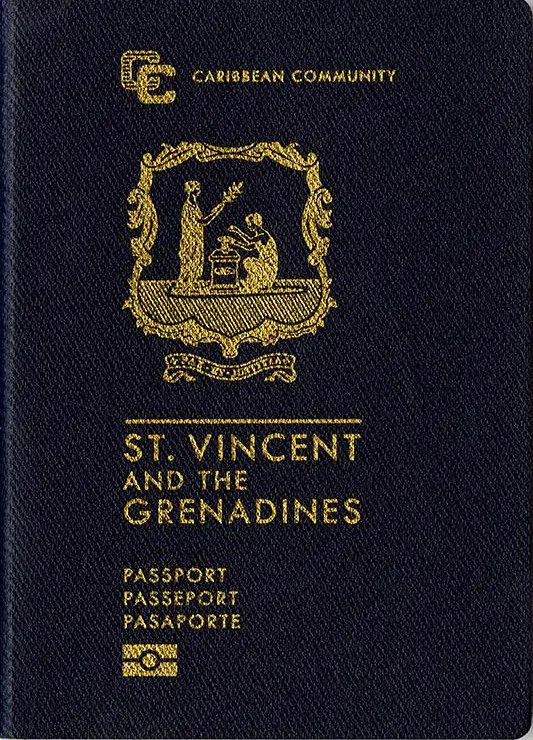 Passeport saint-vincentais et grenadins