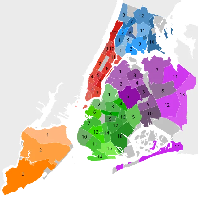 Community boards of Queens