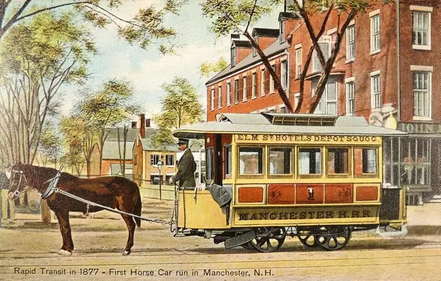 Tramway hippomobile