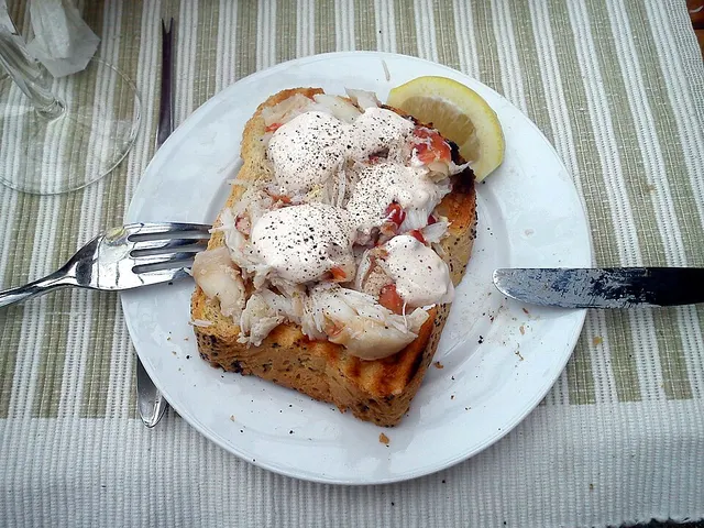 Crab meat