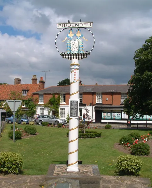 Village sign