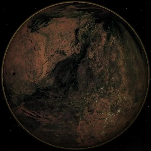 Planète de carbone