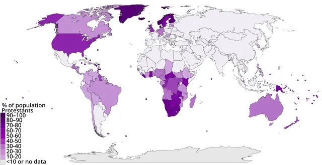 Protestantism by country