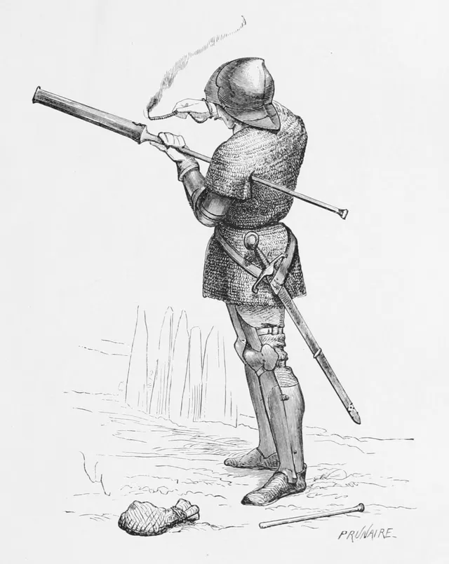 Canon à main