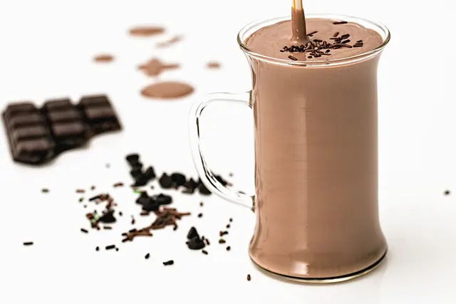 Lait au chocolat