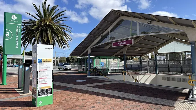 Maylands railway station