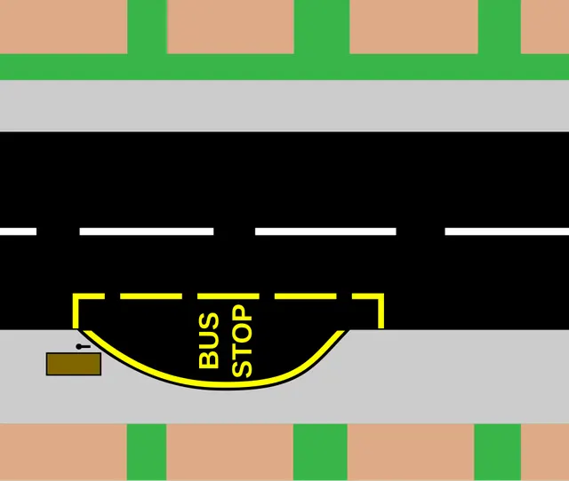 Bus turnout