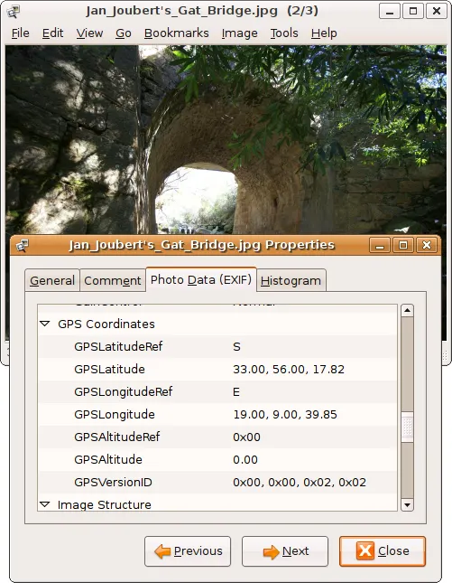 Geotagging