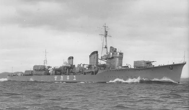 Japanese destroyers of World War II