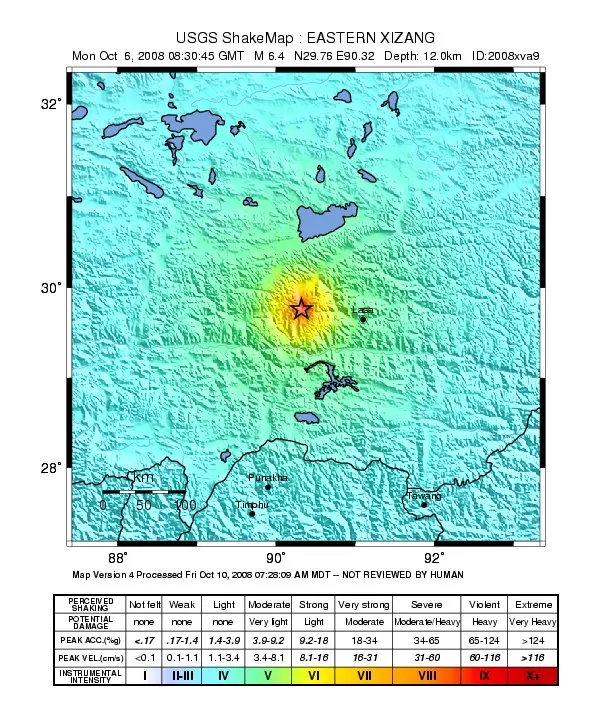 2008 Damxung earthquake