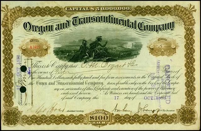 Oregon and Transcontinental Company