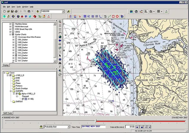 Search and Rescue Optimal Planning System