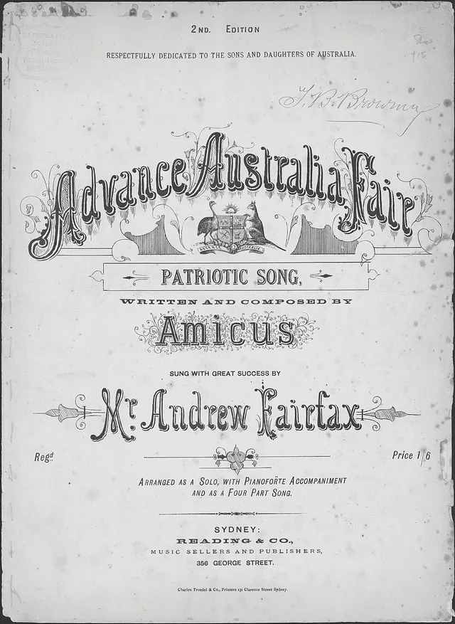 Advance Australia Fair