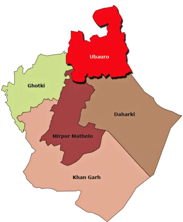 Ubauro Tehsil