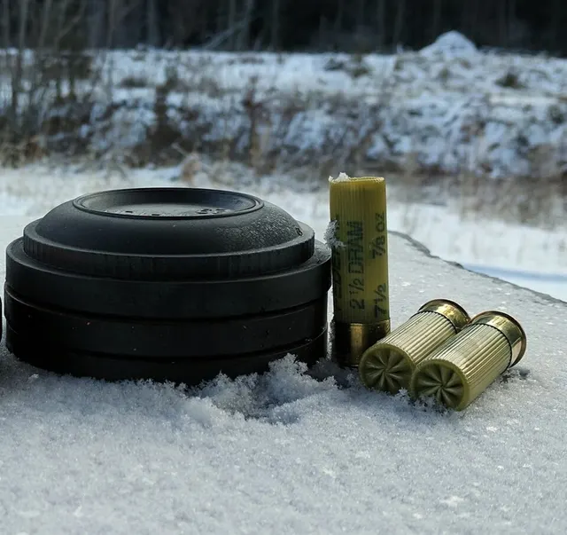 Clay pigeon shooting