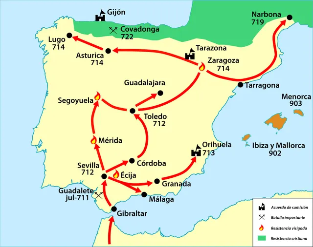 Conquête musulmane de l'Hispanie
