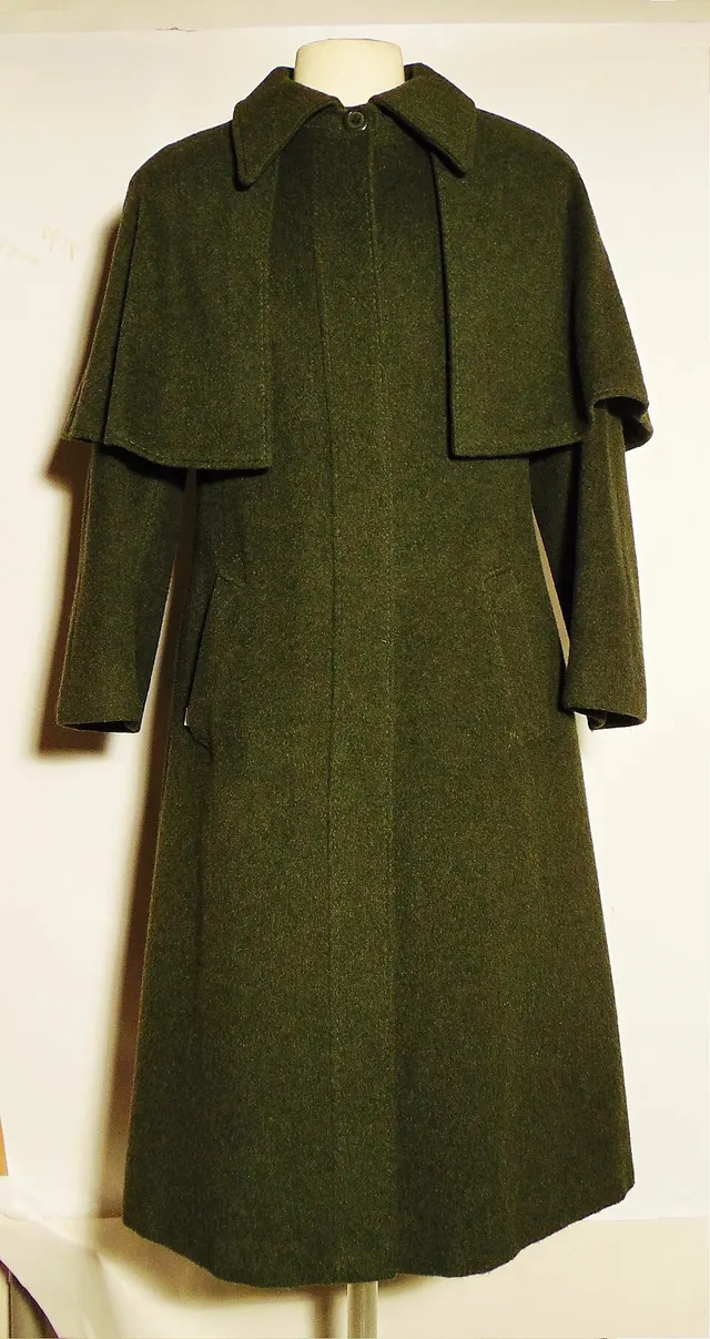 Loden cape