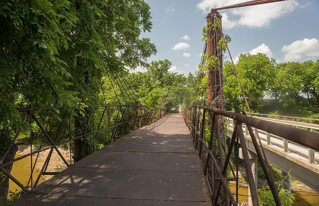 Bluff Dale Suspension Bridge