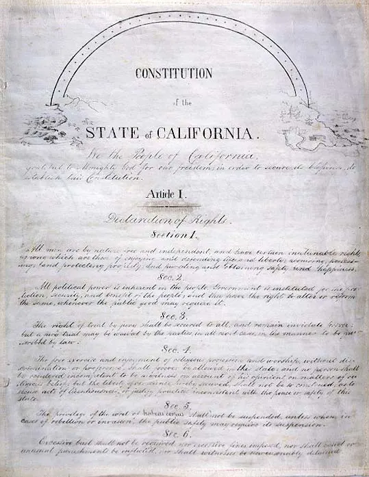 Constitution of California
