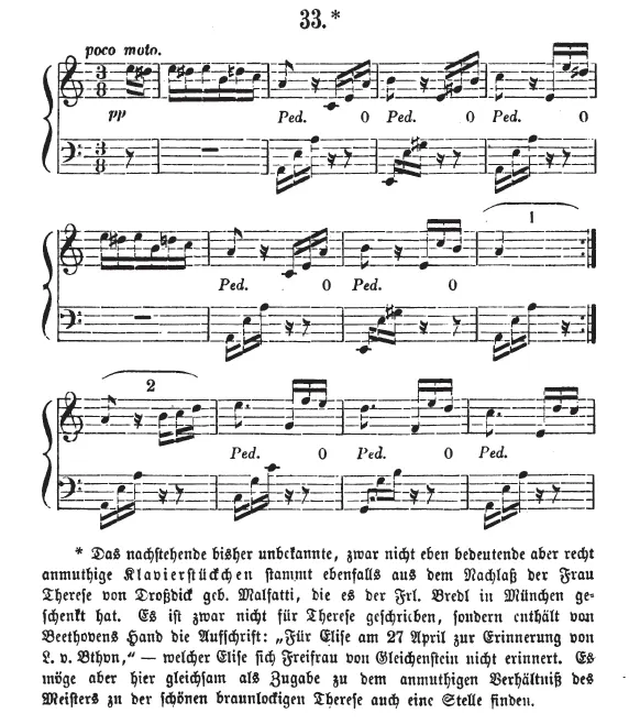 La Lettre à Élise