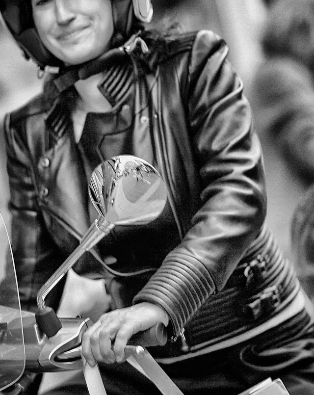 Leather jacket