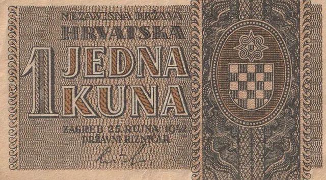 Independent State of Croatia kuna