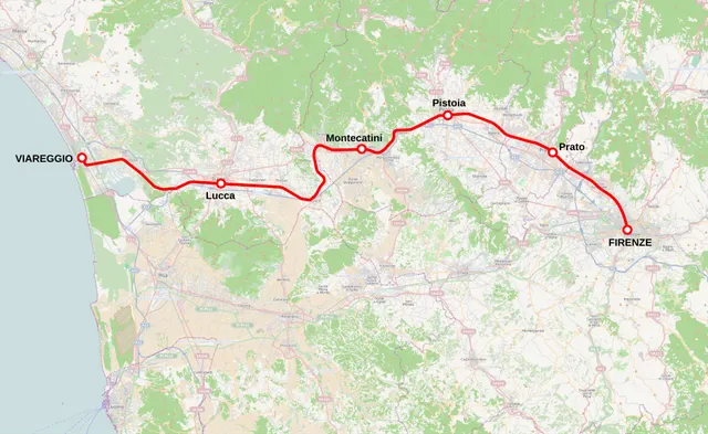 Viareggio–Florence railway