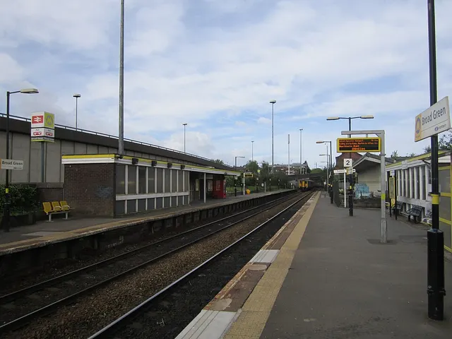 Broad Green railway station