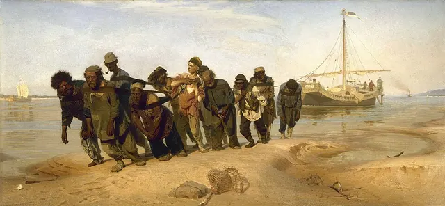 Les Bateliers de la Volga