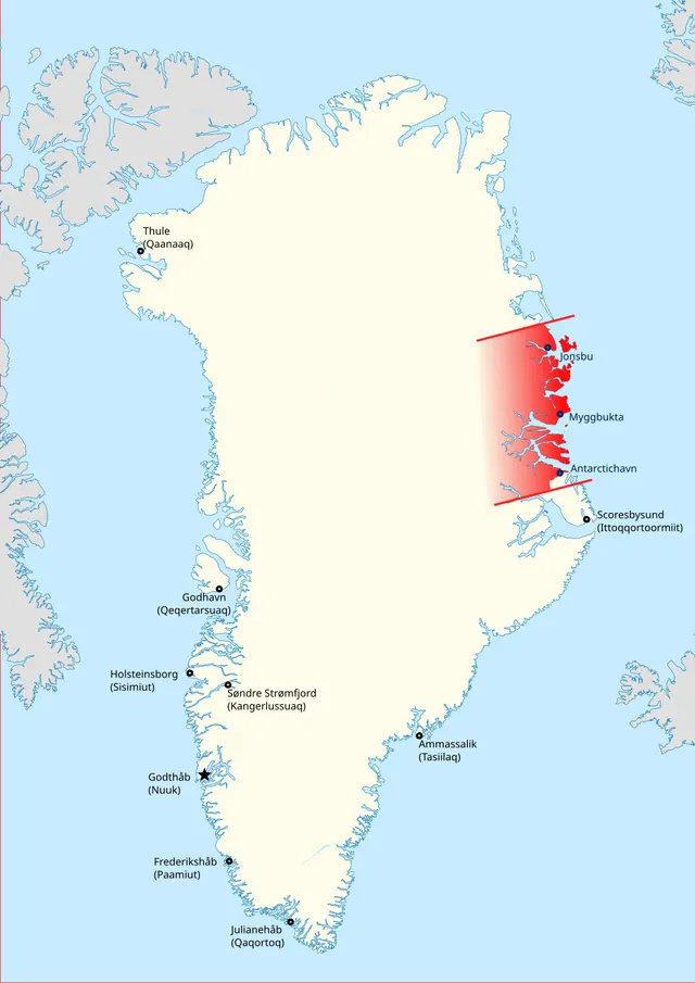 Three-year expedition to East Greenland