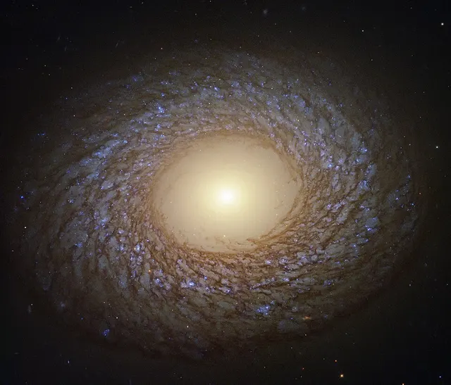 Flocculent spiral galaxy