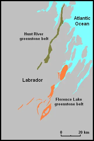Hunt River greenstone belt
