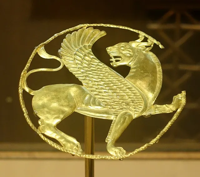Winged cat