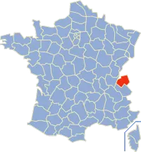 Communes of the Haute-Savoie department