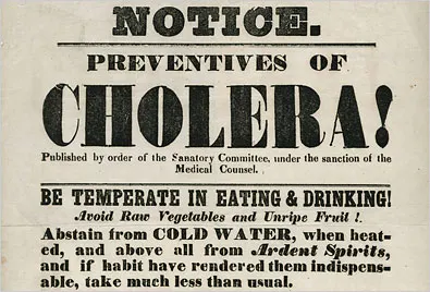 Épidémie de choléra