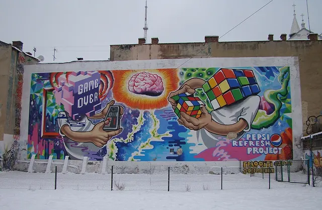 Commercial graffiti