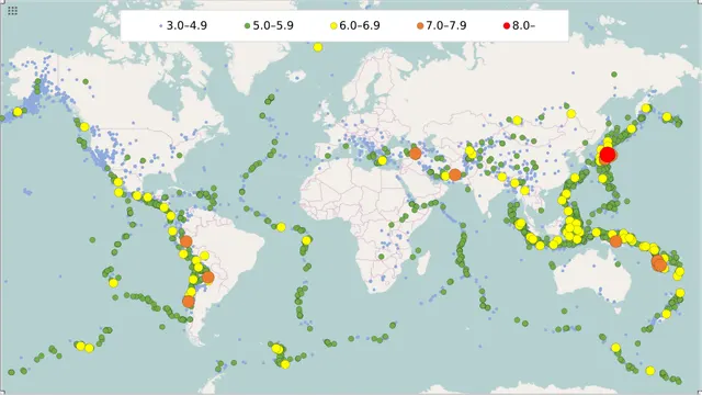 List of earthquakes in 2011