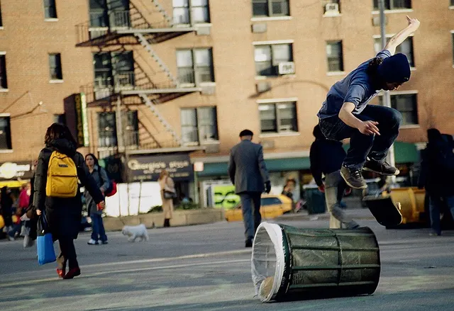 Street skateboarding