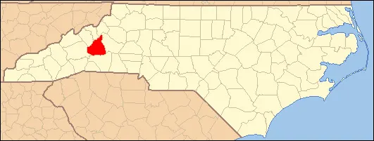National Register of Historic Places listings in McDowell County, North Carolina