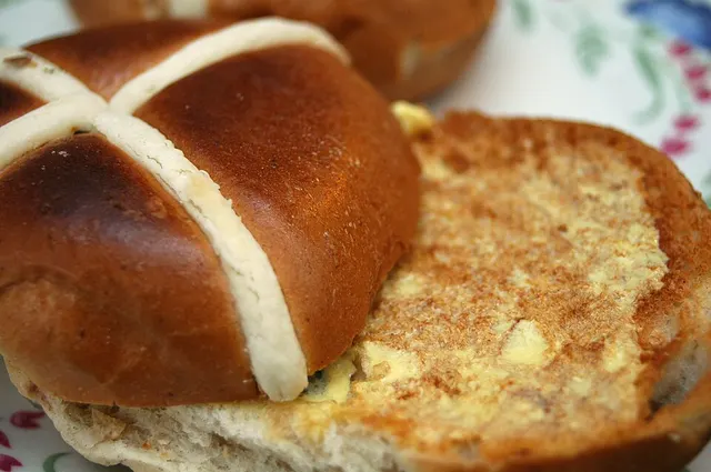 Hot cross bun