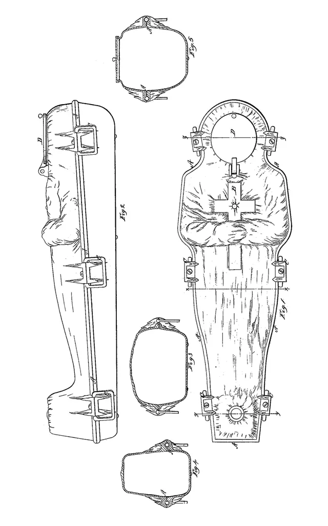 Fisk metallic burial case