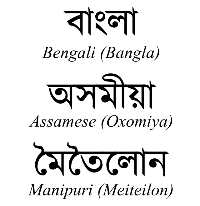 Bengali–Assamese script