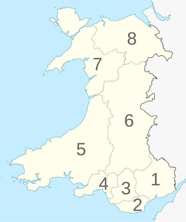 Preserved counties of Wales