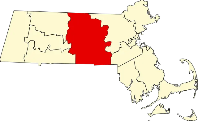 National Register of Historic Places listings in Worcester County, Massachusetts