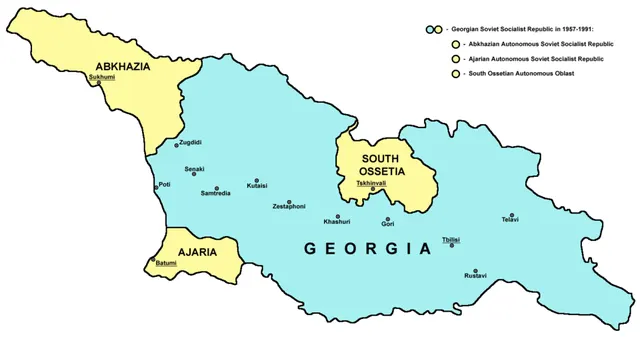 Oblast autonome d'Ossétie du Sud